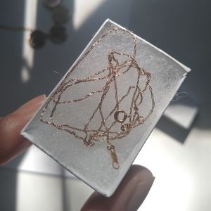 ✨10K GOLD✨ dainty delicate super fine gold chain